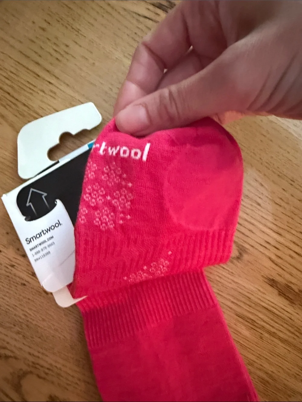 NWT Smartwool PhD Ski Socks Women’s Medium Ultra Light Cushion Merino Wool